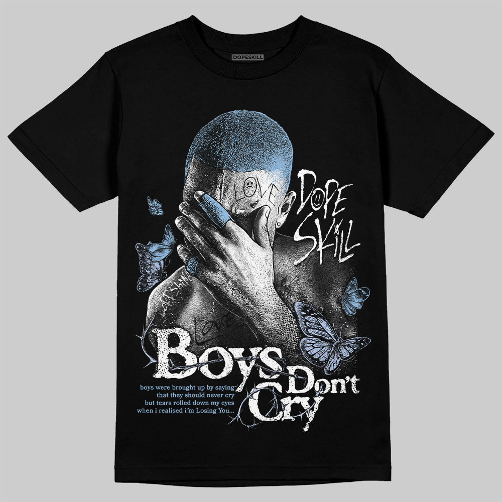 Women's Runner Sneaker Light Blue DopeSkill T-Shirt Boys Don't Cry Graphic