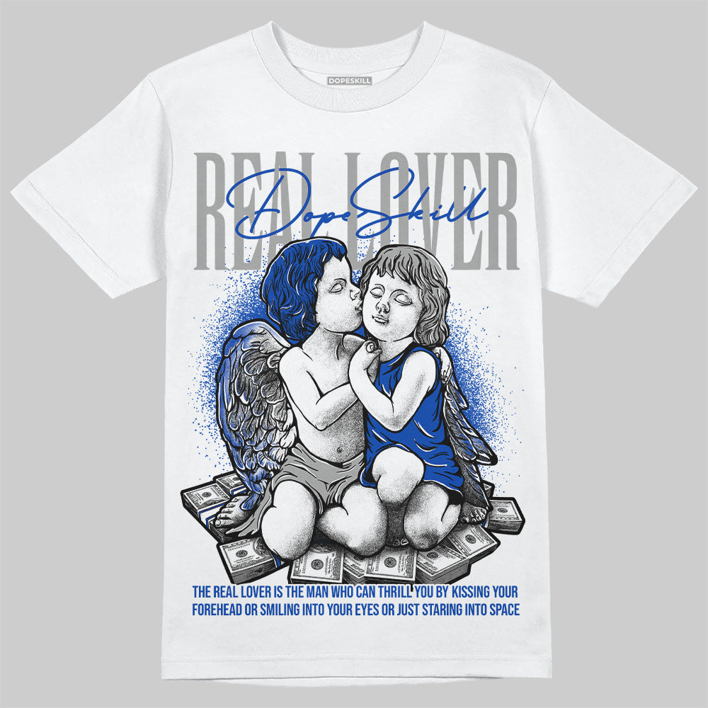 Racer Blue 5s DopeSkill T-Shirt Real Lover Graphic