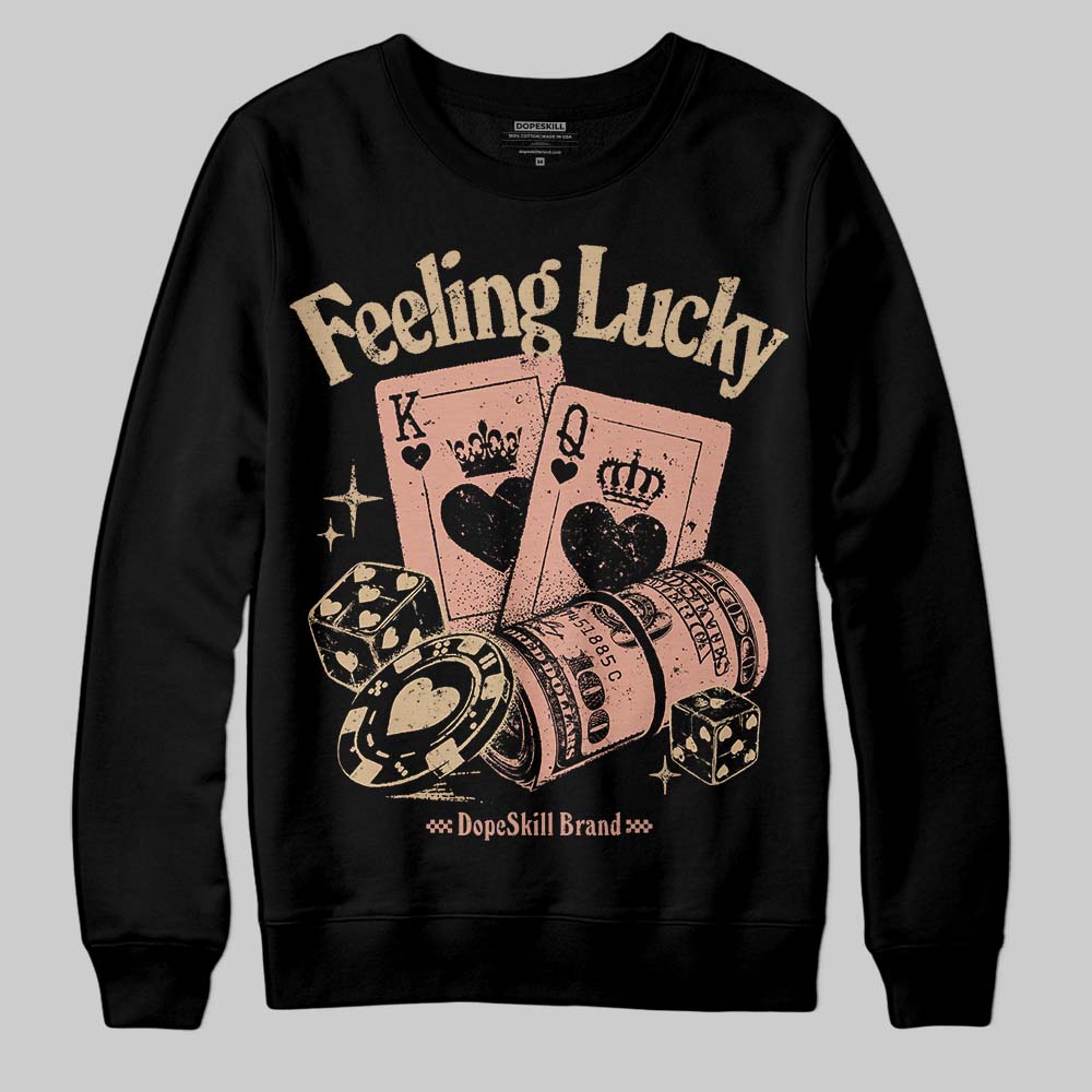 TAN Collection DopeSkill Sweatshirt Feeling Lucky Graphic