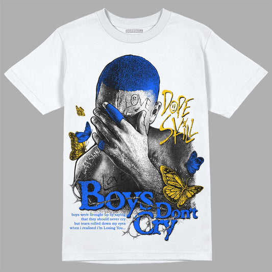 Royal Blue Collection DopeSkill T-Shirt Boys Don't Cry Graphic
