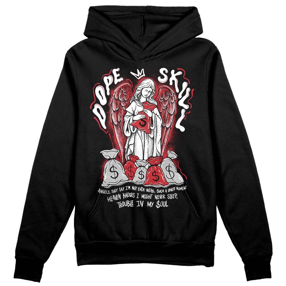 Red Taxi 12s DopeSkill Hoodie Sweatshirt Angels Graphic
