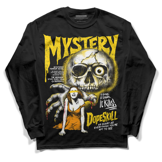 Yellow Ochre 6s DopeSkill Long Sleeve T-Shirt Mystery Ghostly Grasp Graphic
