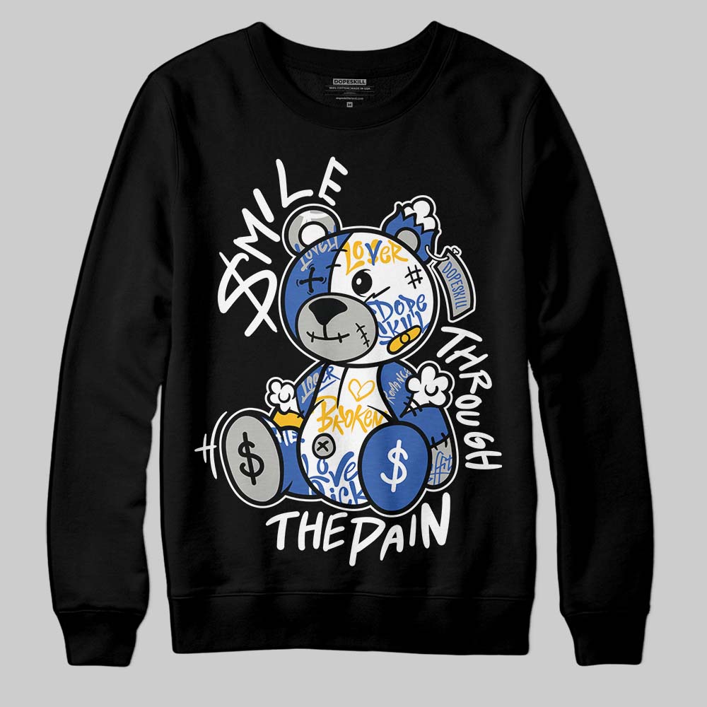 Lucky Shorts 3s DopeSkill Sweatshirt Smile Through The Pain Graphic