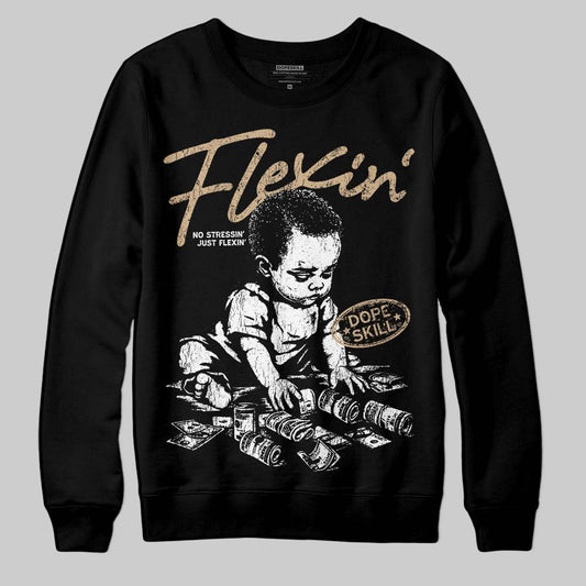 TAN Collection DopeSkill Sweatshirt Flexin' Graphic