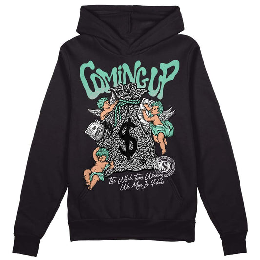 Green Glow 3s DopeSkill Hoodie Sweatshirt Money Bag Coming Up Graphic