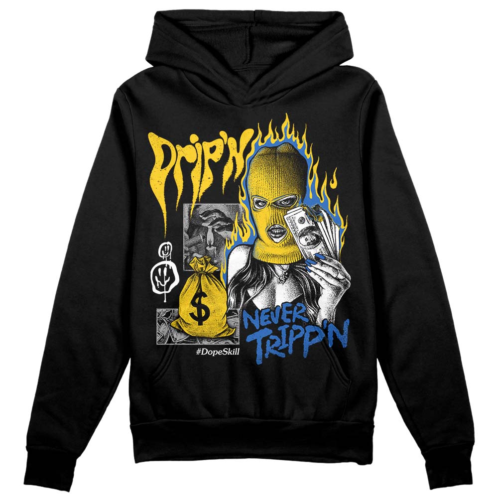 Michigan Dunks DopeSkill Hoodie Sweatshirt Drip'n Never Tripp'n Graphic