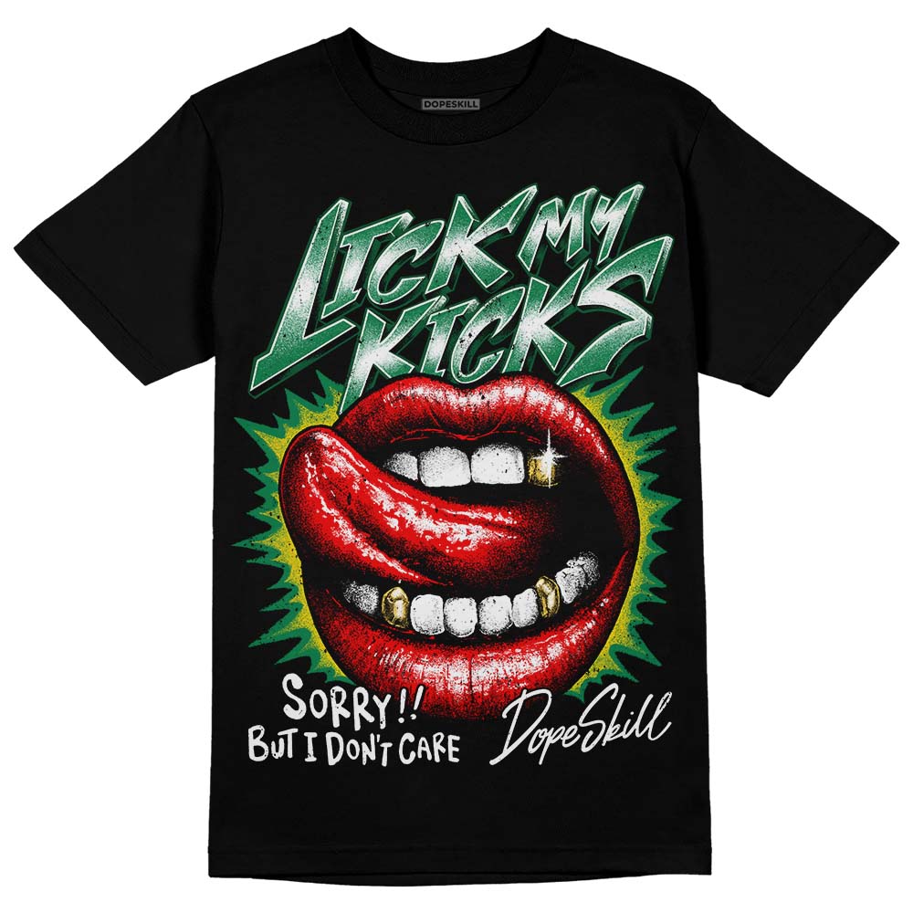 Green Collection DopeSkill T-Shirt Lick My Kicks Graphic