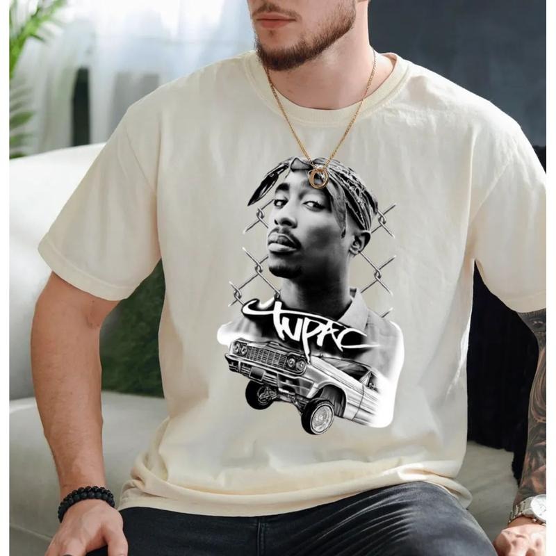 2pac Rapper Legends Shirt, Rapper Tshirt, Hip Hop Music Legends Shirt, 90s Hip Hop Tee, Unisex Short Sleeve Tee Hoodie,...
