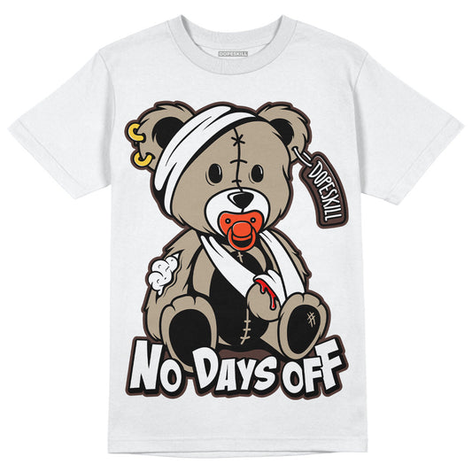 Latte 1s DopeSkill T-Shirt Hurt Bear Graphic