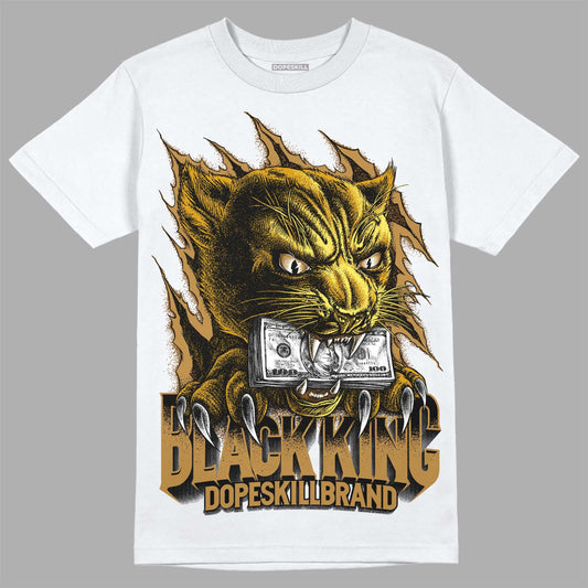 Wheat 13s DopeSkill T-Shirt Black King Graphic