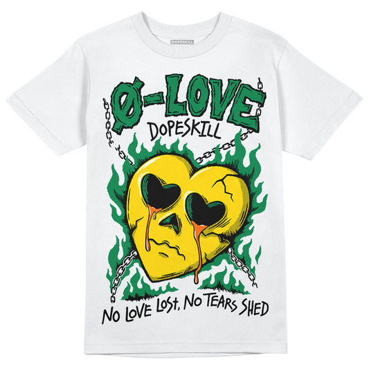 Green Collection DopeSkill T-Shirt Crying Heart Graphic