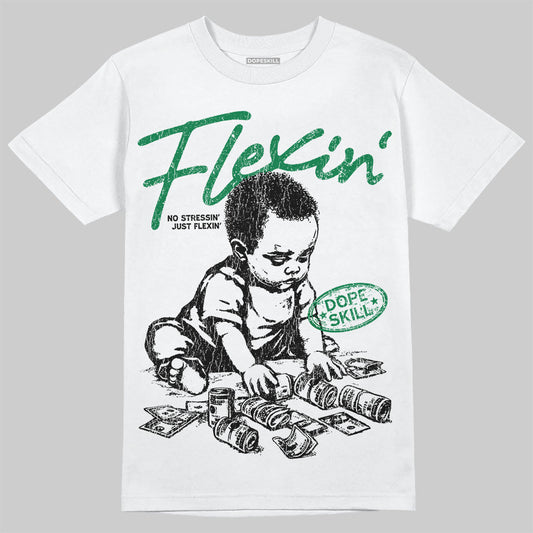 Green Collection DopeSkill T-Shirt Flexin' Graphic
