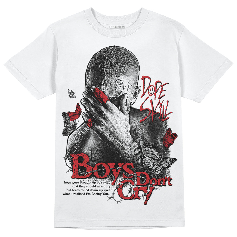 Red Taxi 12s DopeSkill T-Shirt Boys Don't Cry Graphic