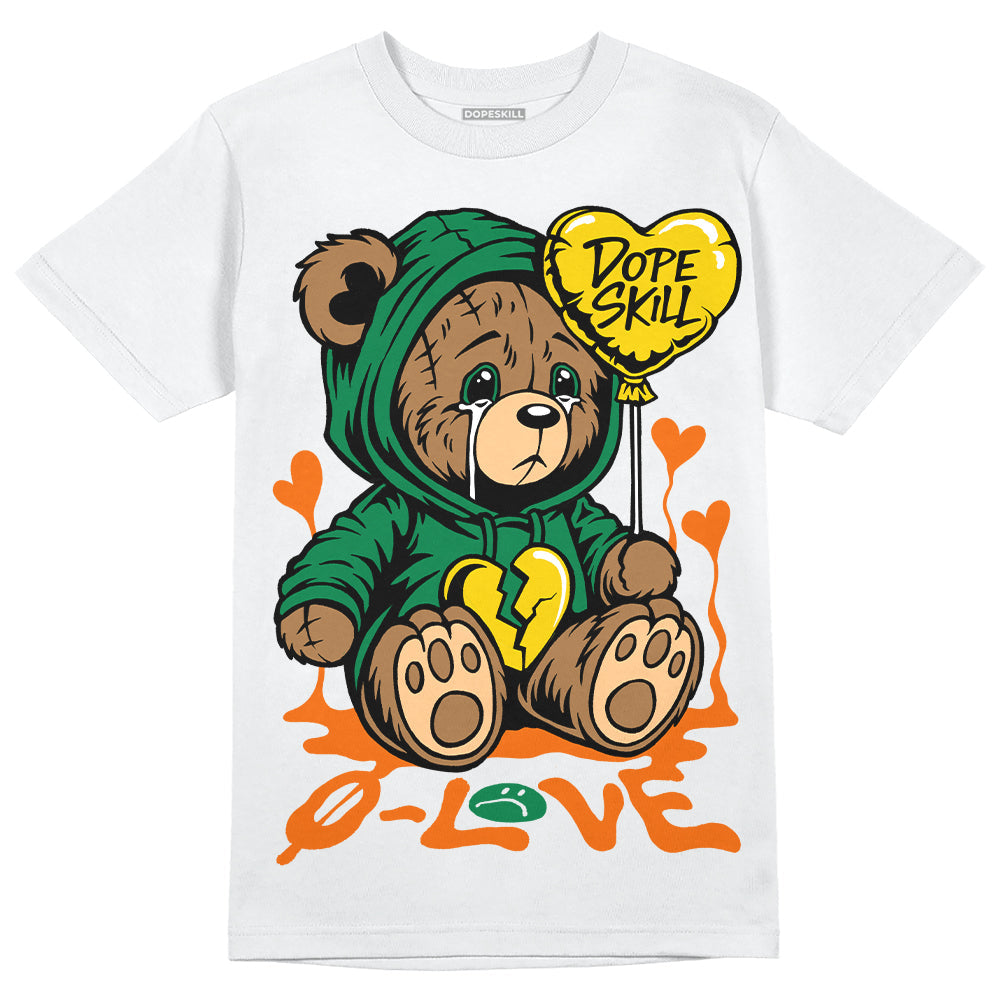 Green Collection DopeSkill T-Shirt Broken Bear Graphic