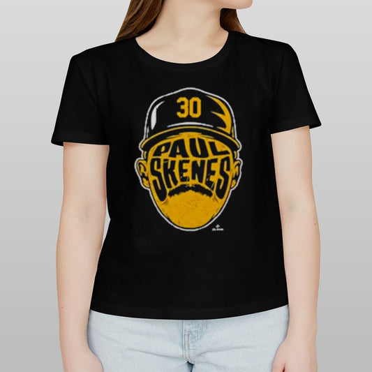 30 Paul Skenes Pittsburgh Player Silhouette Shirt