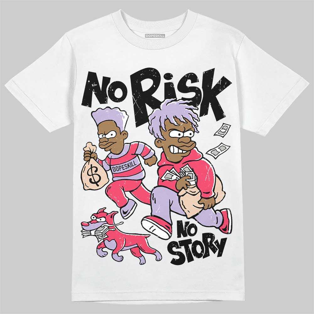 Peanut Butter Jelly 5s DopeSkill T-Shirt No Risk No Story Graphic