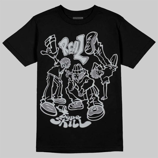Wolf Grey 12s DopeSkill T-Shirt Real Y2K Players Graphic
