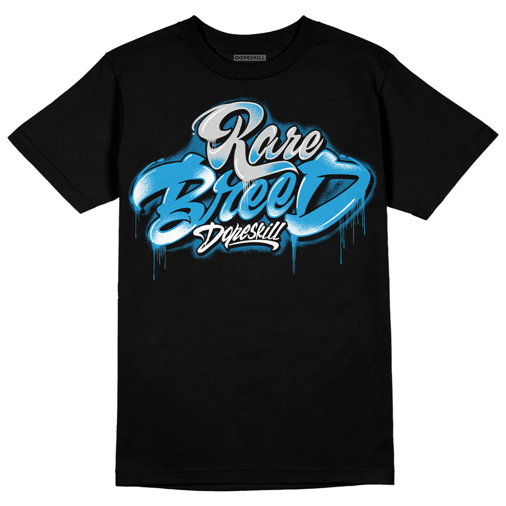 Military Blue 4s DopeSkill T-Shirt Rare Breed Type Graphic