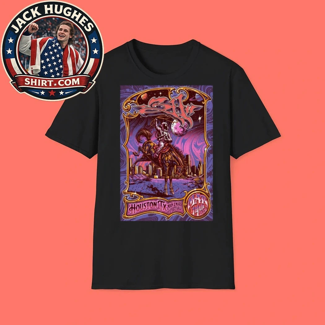 311 Band Houston, TX March 14 2026 Space Center Houston Tour Poster Shirt