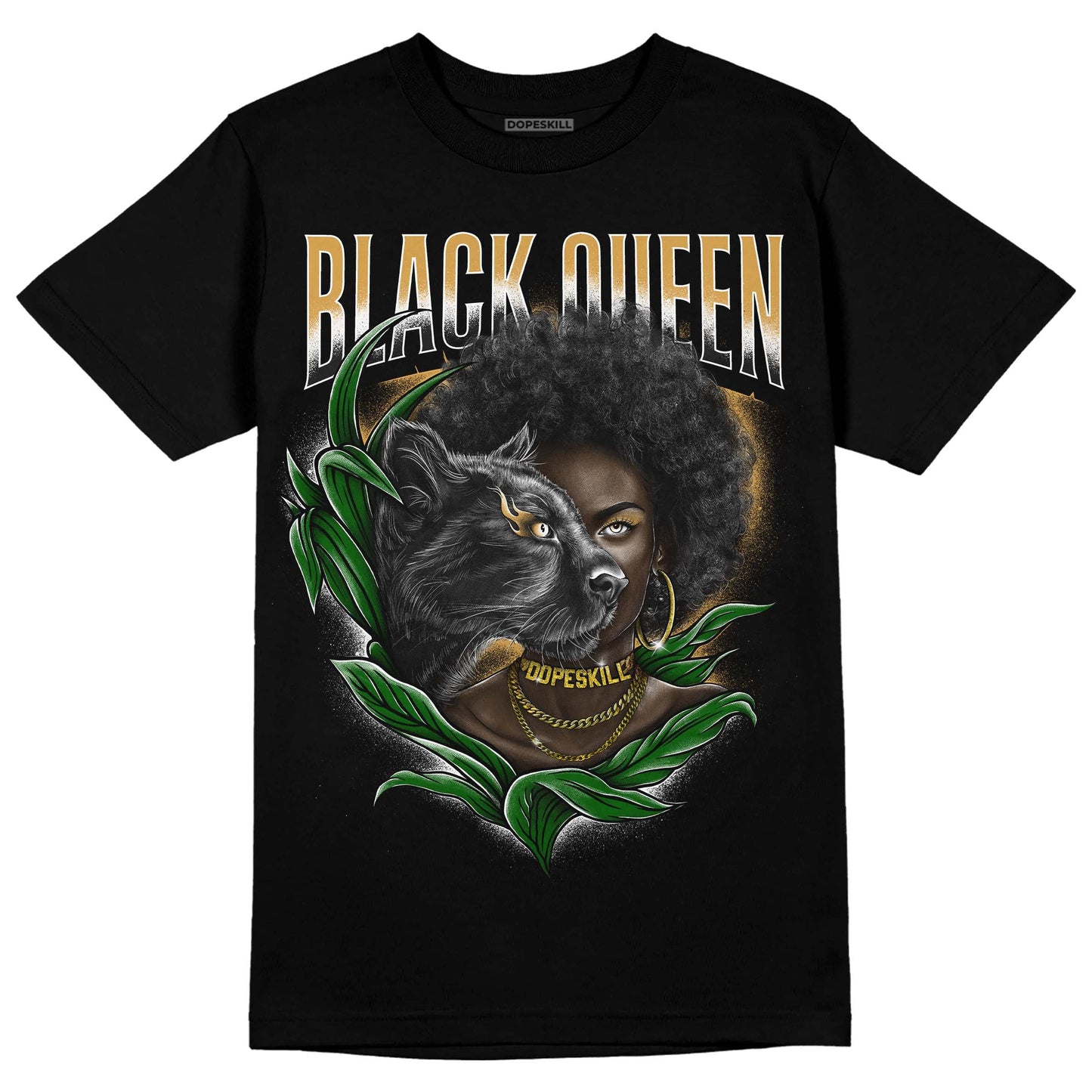 Gratitude 11s DopeSkill T-Shirt New Black Queen Graphic