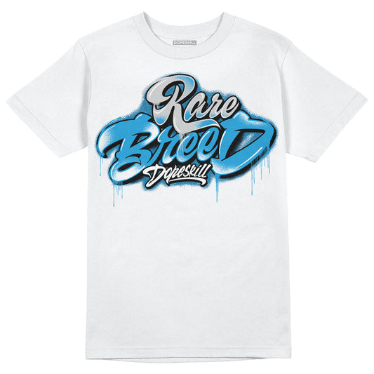 Military Blue 4s DopeSkill T-Shirt Rare Breed Type Graphic