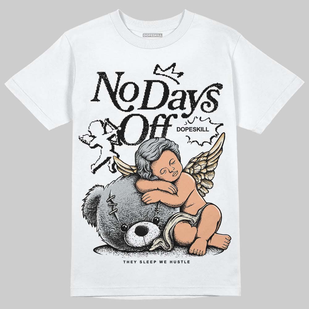 Reverse Metallic 5s DopeSkill T-Shirt New No Days Off Graphic