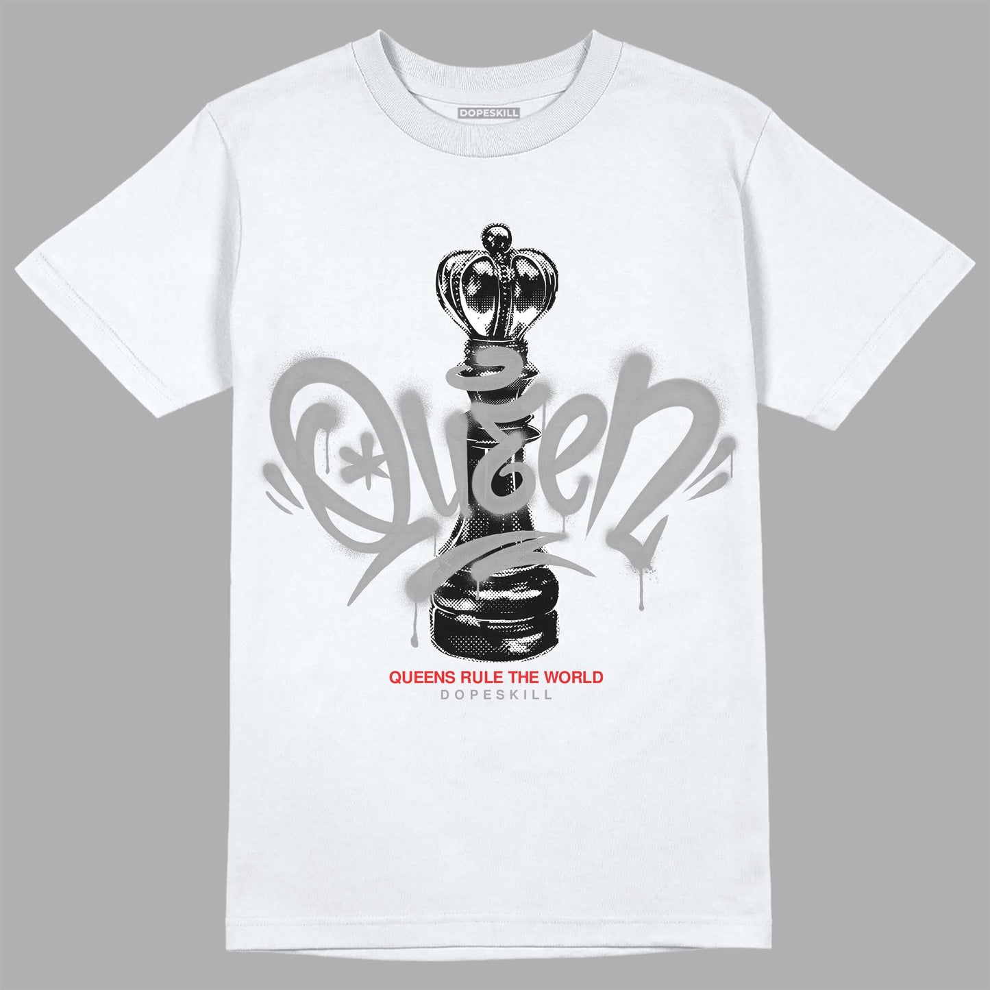 Grey Collection DopeSkill T-Shirt Queen Chess Graphic