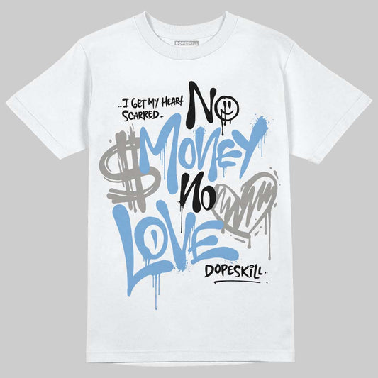 Melo 12s DopeSkill T-Shirt No Money No Love Typo Graphic
