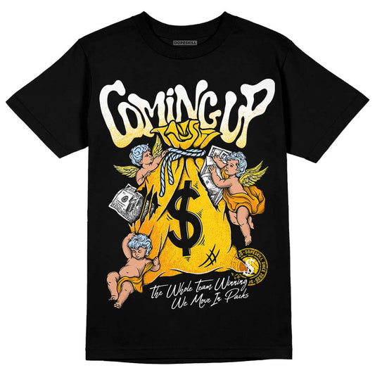 Yellow Ochre 6s DopeSkill T-Shirt Money Bag Coming Up Graphic