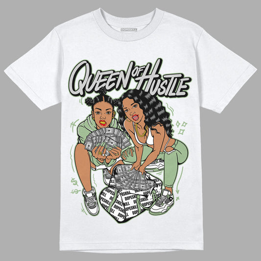 Seafoam 4s DopeSkill T-Shirt Queen Of Hustle Graphic