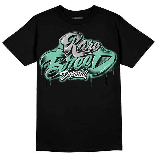 Green Glow 3s DopeSkill T-Shirt Rare Breed Type Graphic