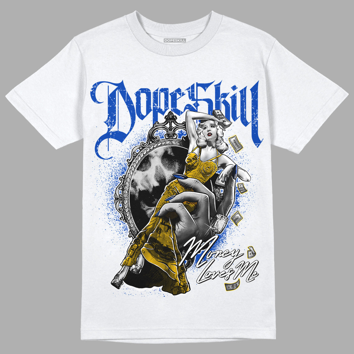 Laney 14s DopeSkill T-Shirt Money Loves Me Graphic