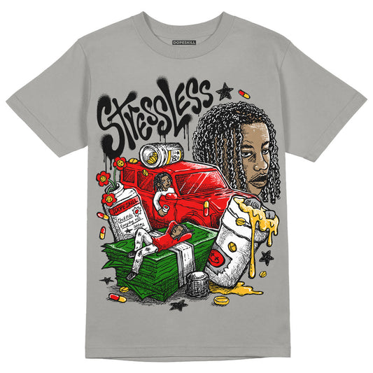 Wet Cement 4s DopeSkill Grey T-shirt Stressless Graphic