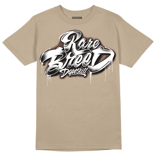 Latte 1s DopeSkill Medium Brown T-shirt Rare Breed Type Graphic