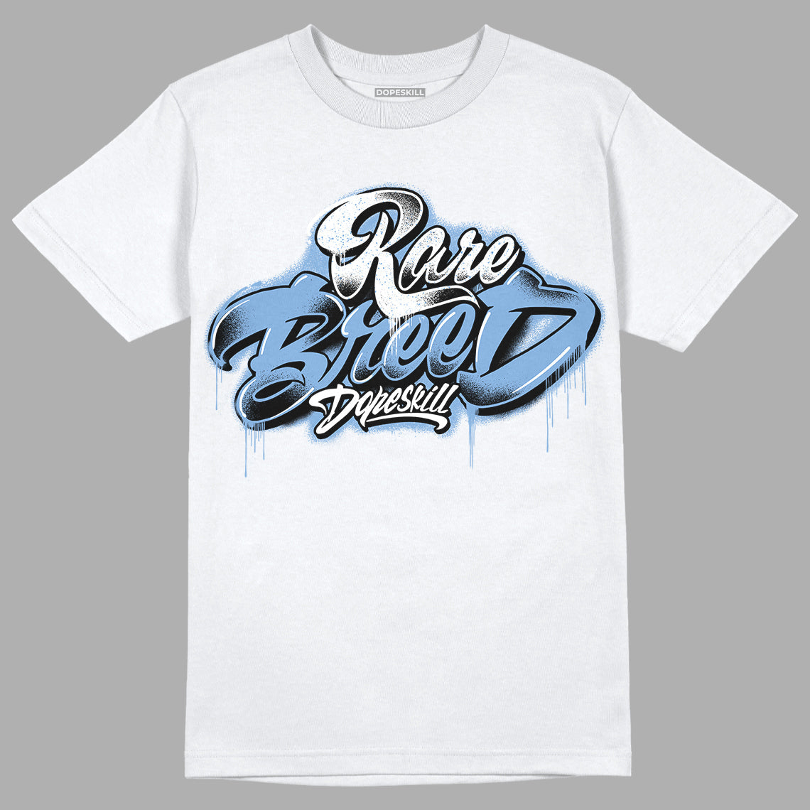 University Blue 5s DopeSkill T-Shirt Rare Breed Type Graphic