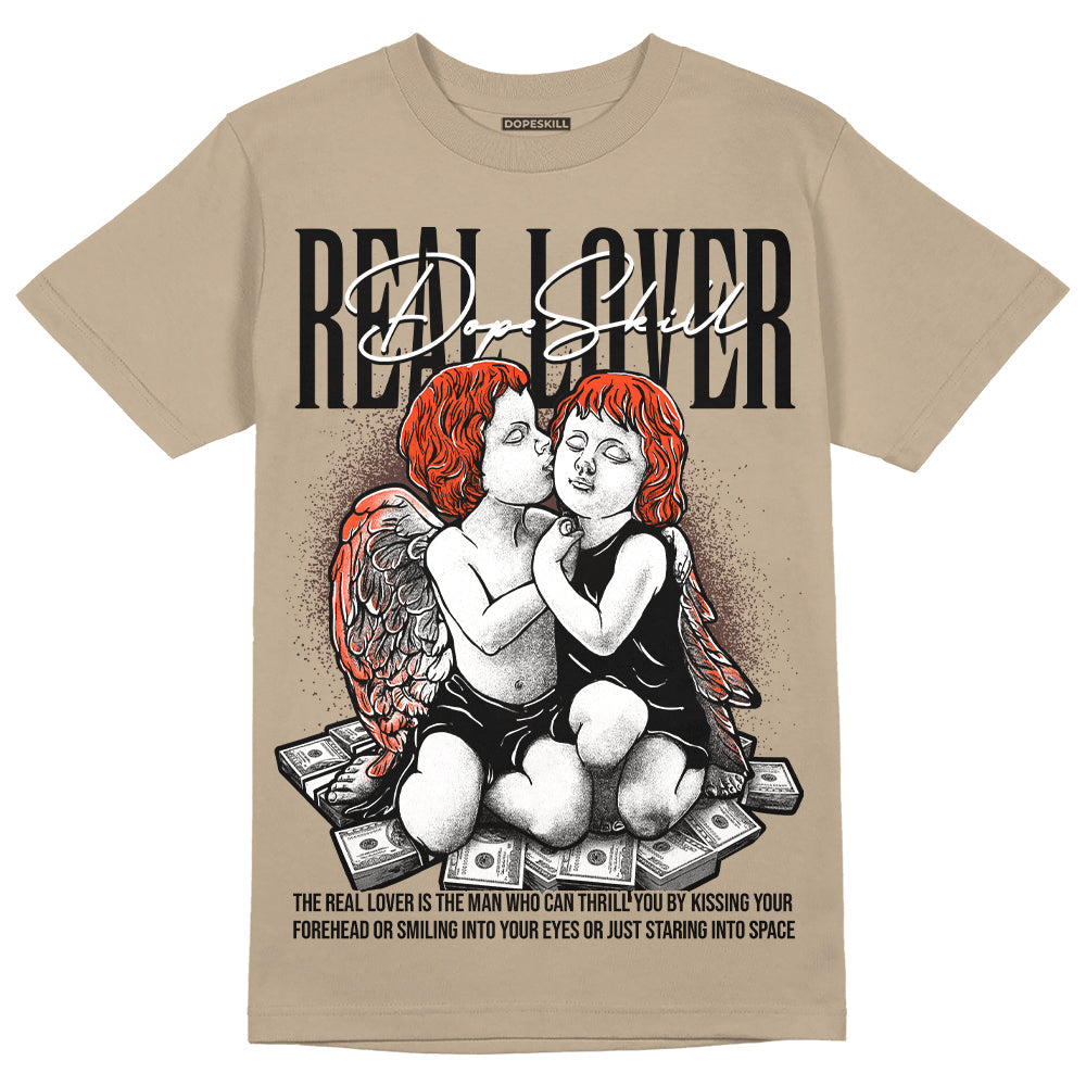 Latte 1s DopeSkill Medium Brown T-shirt Real Lover Graphic
