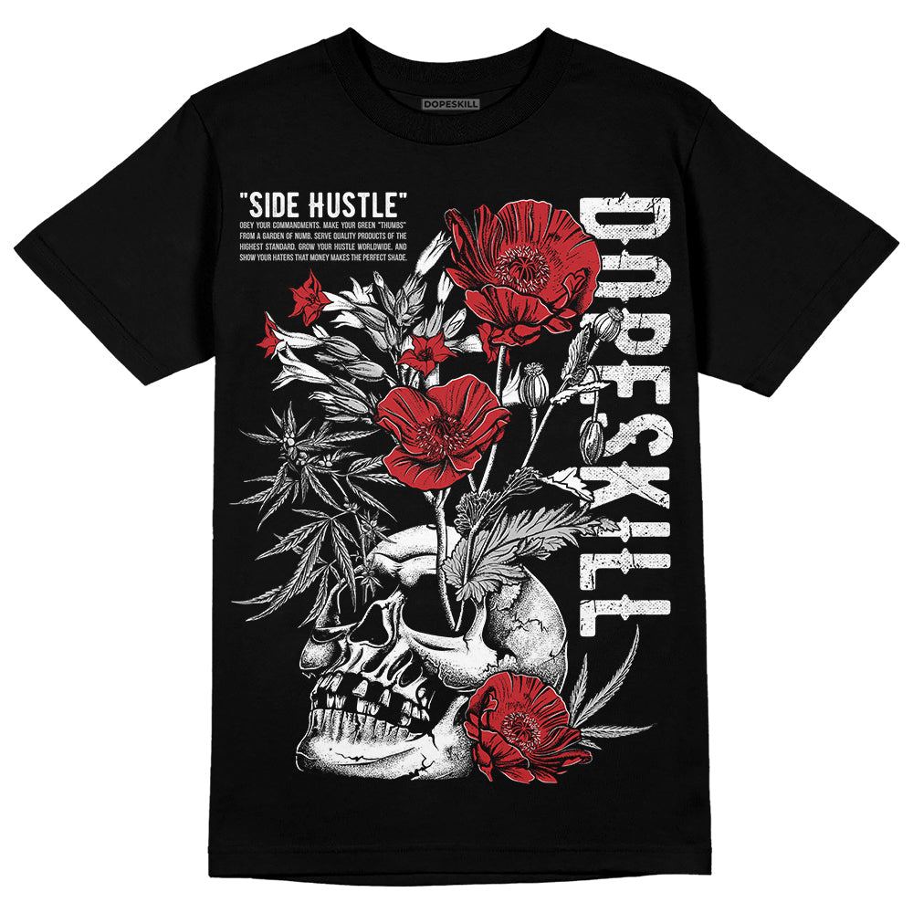 Red Taxi 12s DopeSkill T-Shirt Side Hustle Graphic