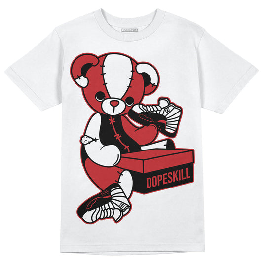 Red Taxi 12s DopeSkill T-Shirt Sneakerhead BEAR Graphic