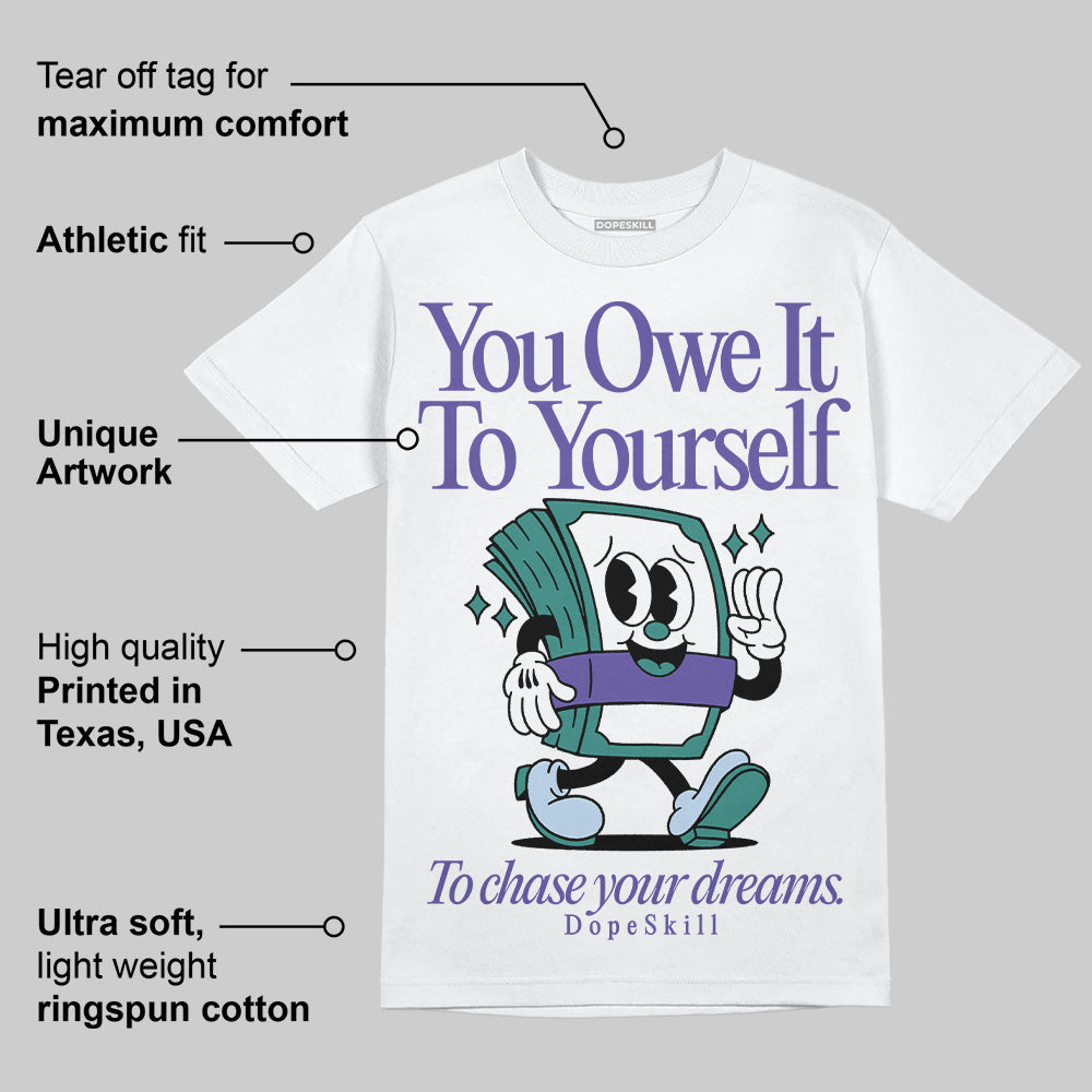 Grape 5s DopeSkill T-Shirt Owe It To Yourself Graphic