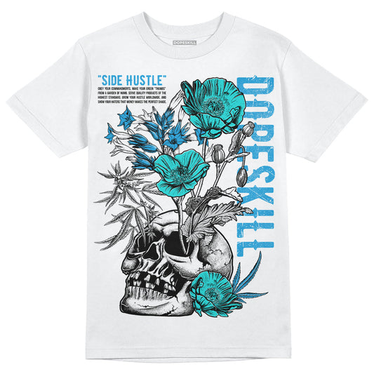 Military Blue 4s DopeSkill T-Shirt Side Hustle Graphic