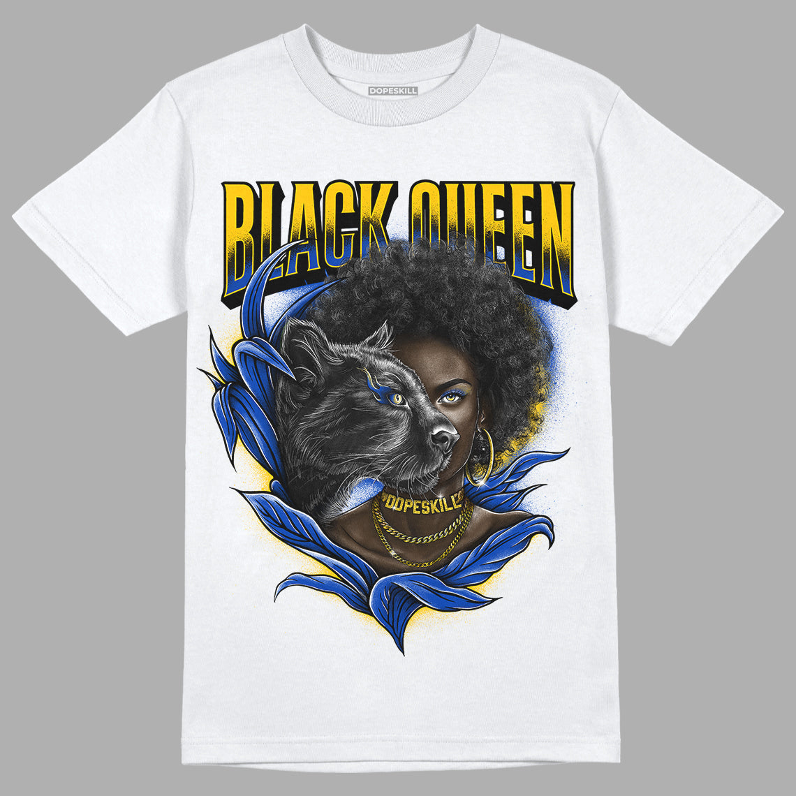 Laney 14s DopeSkill T-Shirt New Black Queen Graphic