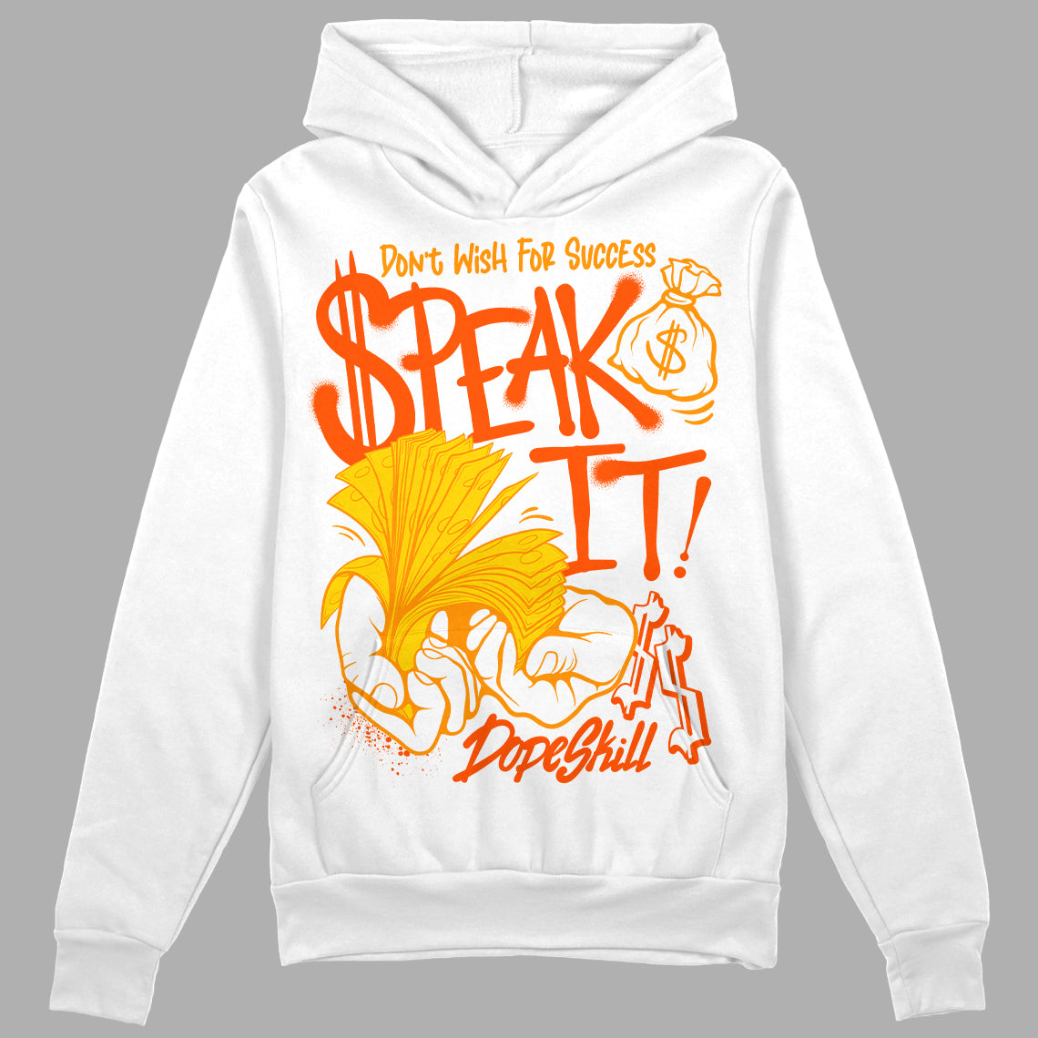 Yellow Ochre 6s DopeSkill Hoodie Sweatshirt Speak It Graphic
