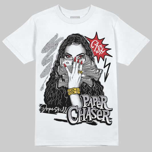 White Cement 4s DopeSkill T-Shirt NPC Graphic