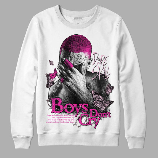 Triple Pink Dunk Low DopeSkill Sweatshirt Boys Don't Cry Graphic