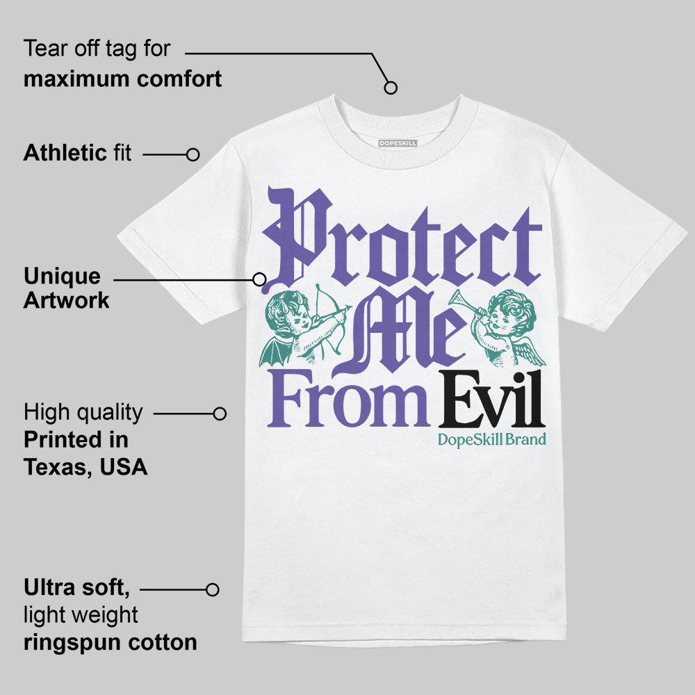 Grape 5s DopeSkill T-Shirt Protect Me From Evil Graphic