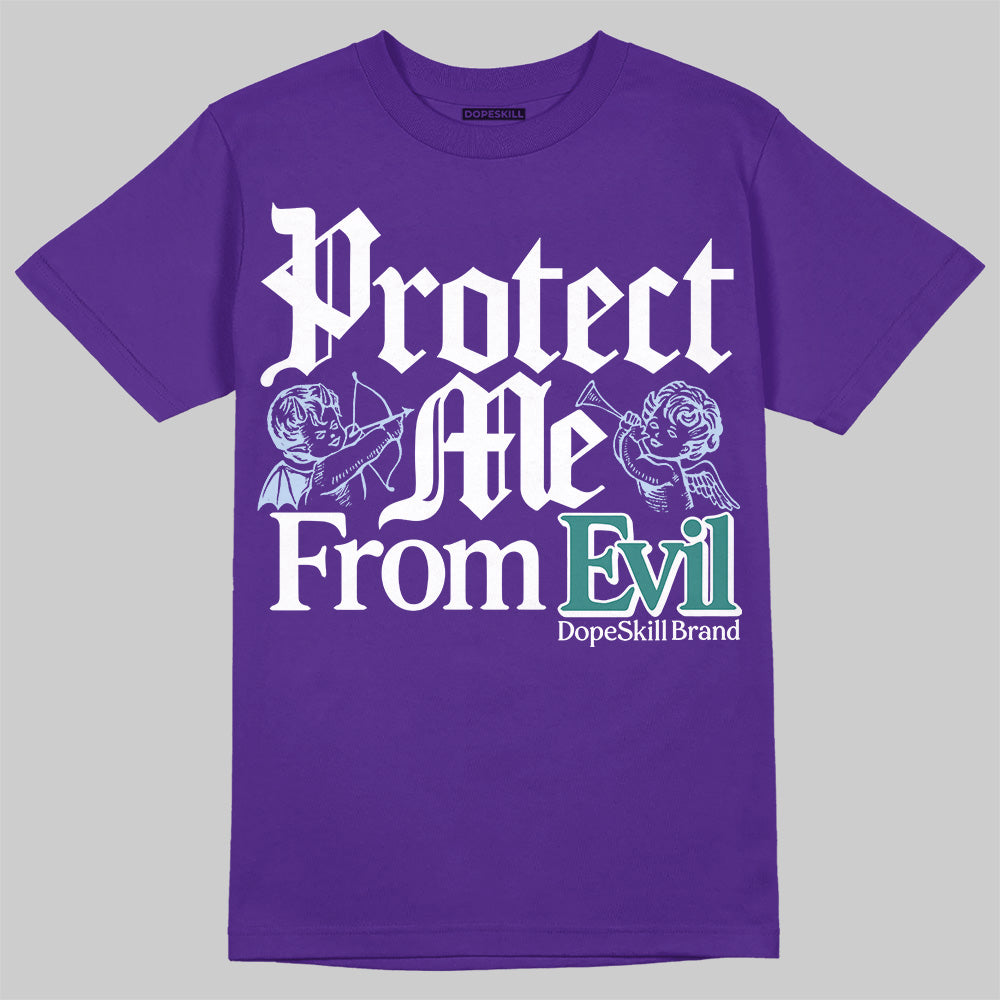 Grape 5s DopeSkill T-Shirt Protect Me From Evil Graphic