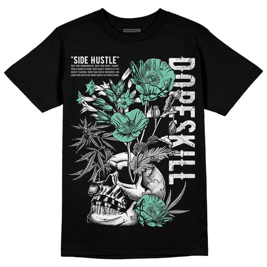 Green Glow 3s DopeSkill T-Shirt Side Hustle Graphic