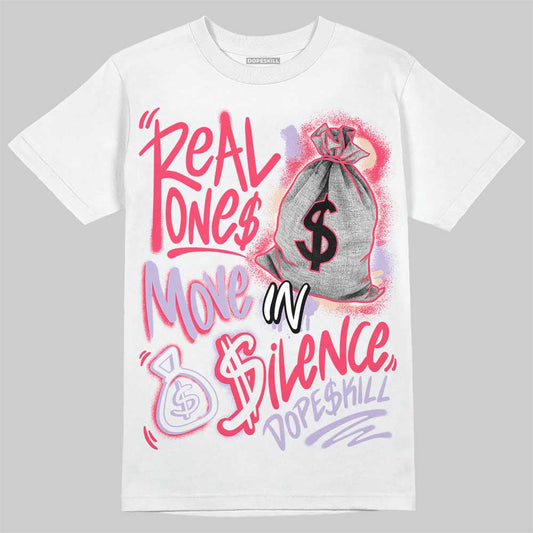 Peanut Butter Jelly 5s DopeSkill T-Shirt Real Ones Move In Silence Graphic