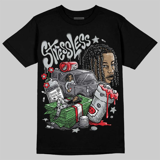 Wolf Grey 12s DopeSkill T-Shirt Stressless Graphic