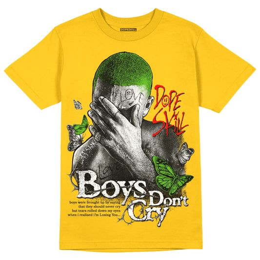 Yellow Collection DopeSkill Gold T-shirt Boys Don't Cry Graphic